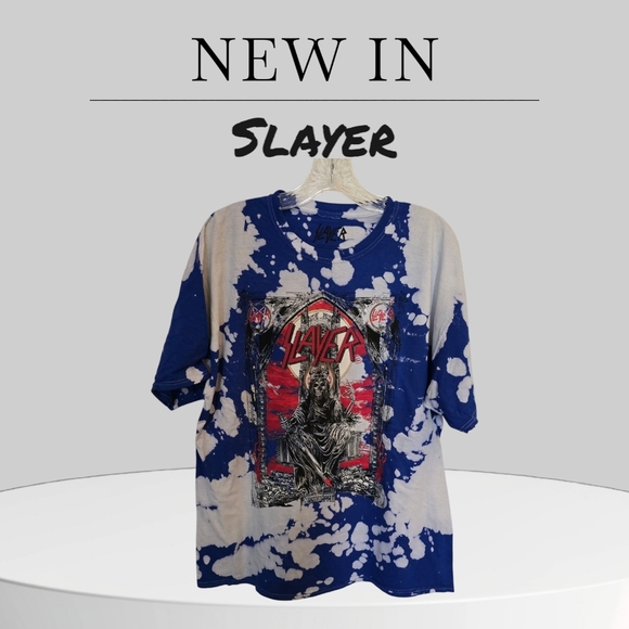 Other - Slayer Graphic Tie-Dye T-Shirt NWOT